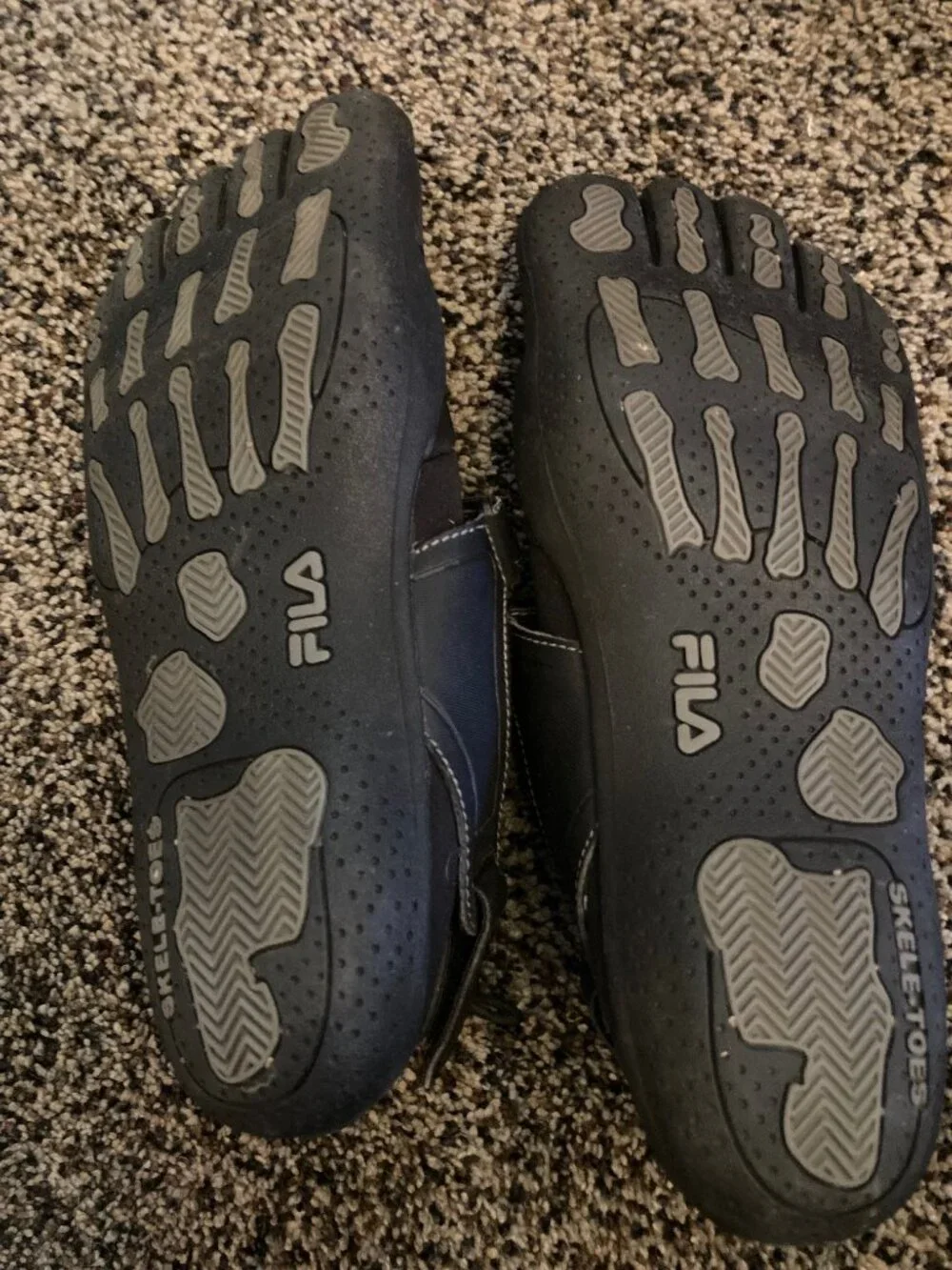 Fila Brand Skeletoes Toe Shoes